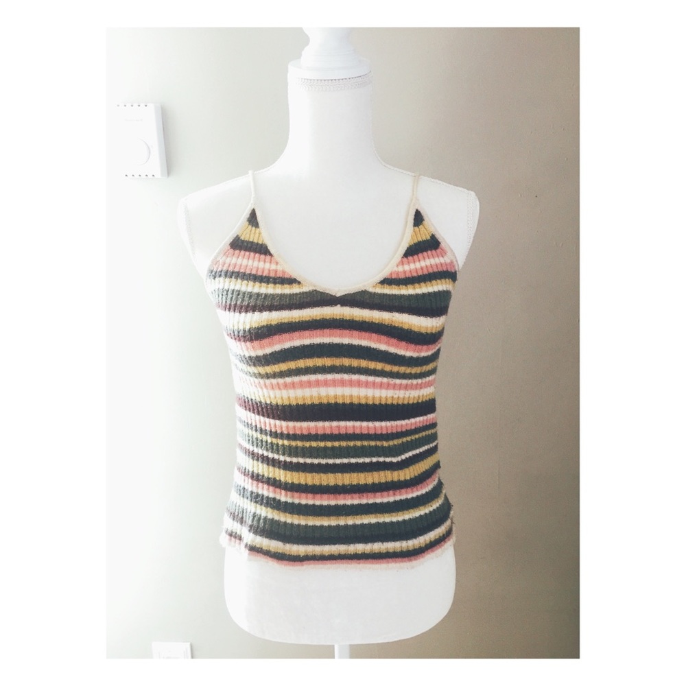 COLORFUL KNIT TANK
